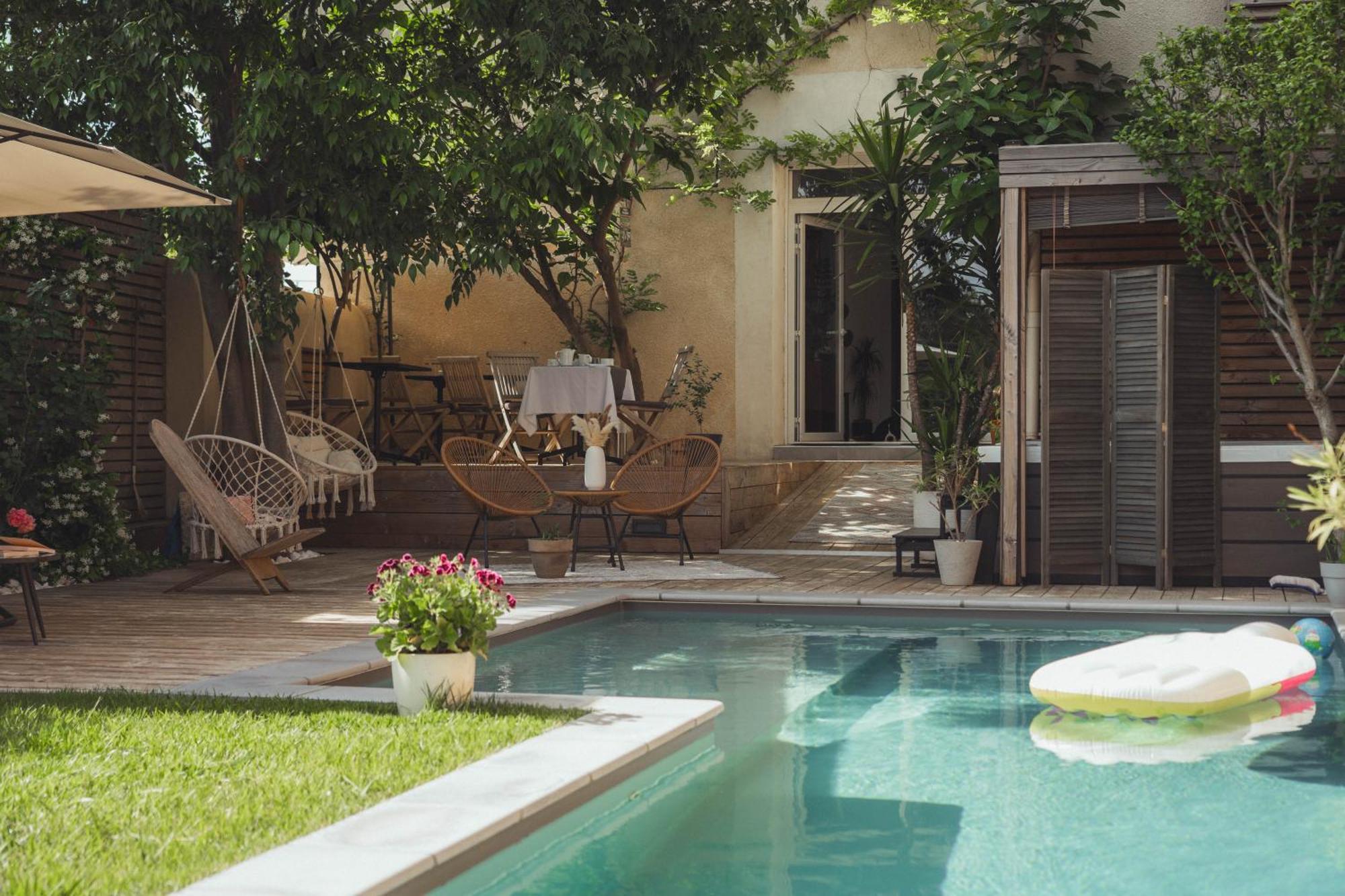 La Domitia - Maison D'Hotes, Massages & Bien-Etre Montbazin Εξωτερικό φωτογραφία